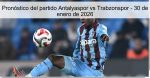 Pronóstico del partido Antalyaspor vs Tr
