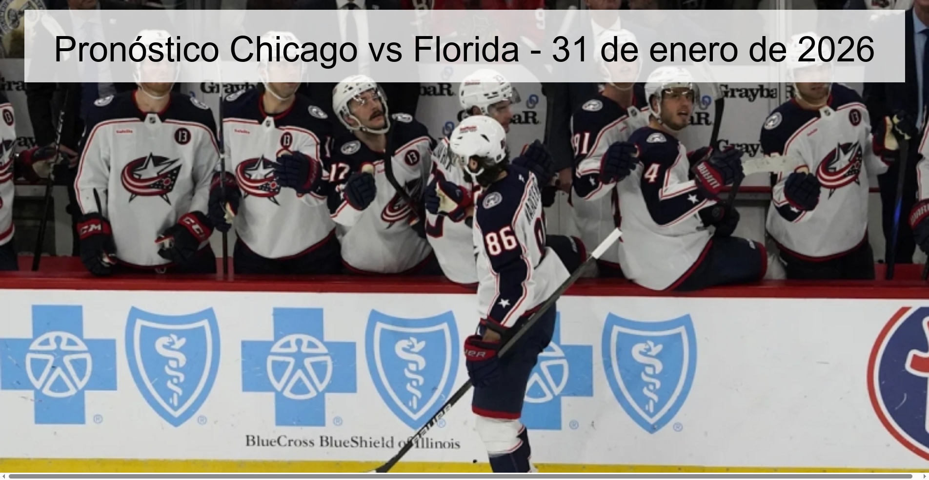 Pronóstico Chicago vs Florida – 31 de enero de 2026