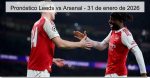 Pronóstico Leeds vs Arsenal – 31 d