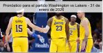 Pronóstico para el partido Washington vs