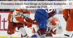 Pronóstico Detroit Red Wings vs Colorado