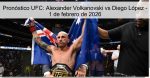 Pronóstico UFC: Alexander Volkanovski vs