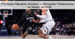 Pronóstico Memphis Grizzlies vs Minnesot