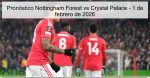 Pronóstico Nottingham Forest vs Crystal 
