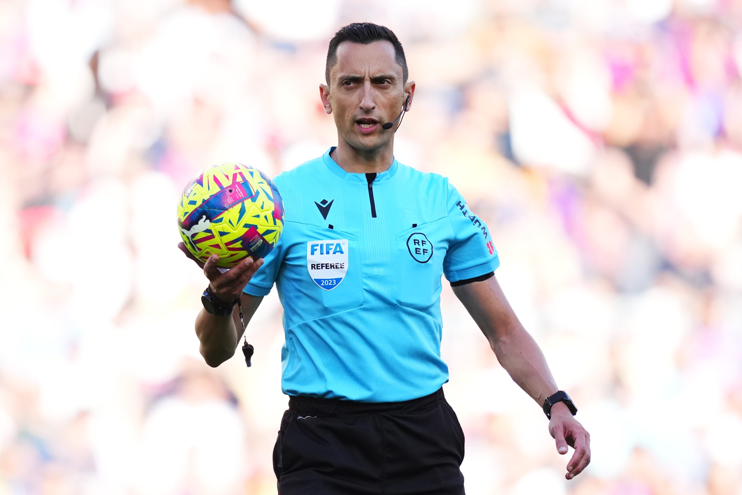 Sánchez Martínez, el árbitro mundialista que impartirá justicia en el Atlético-Mallorca