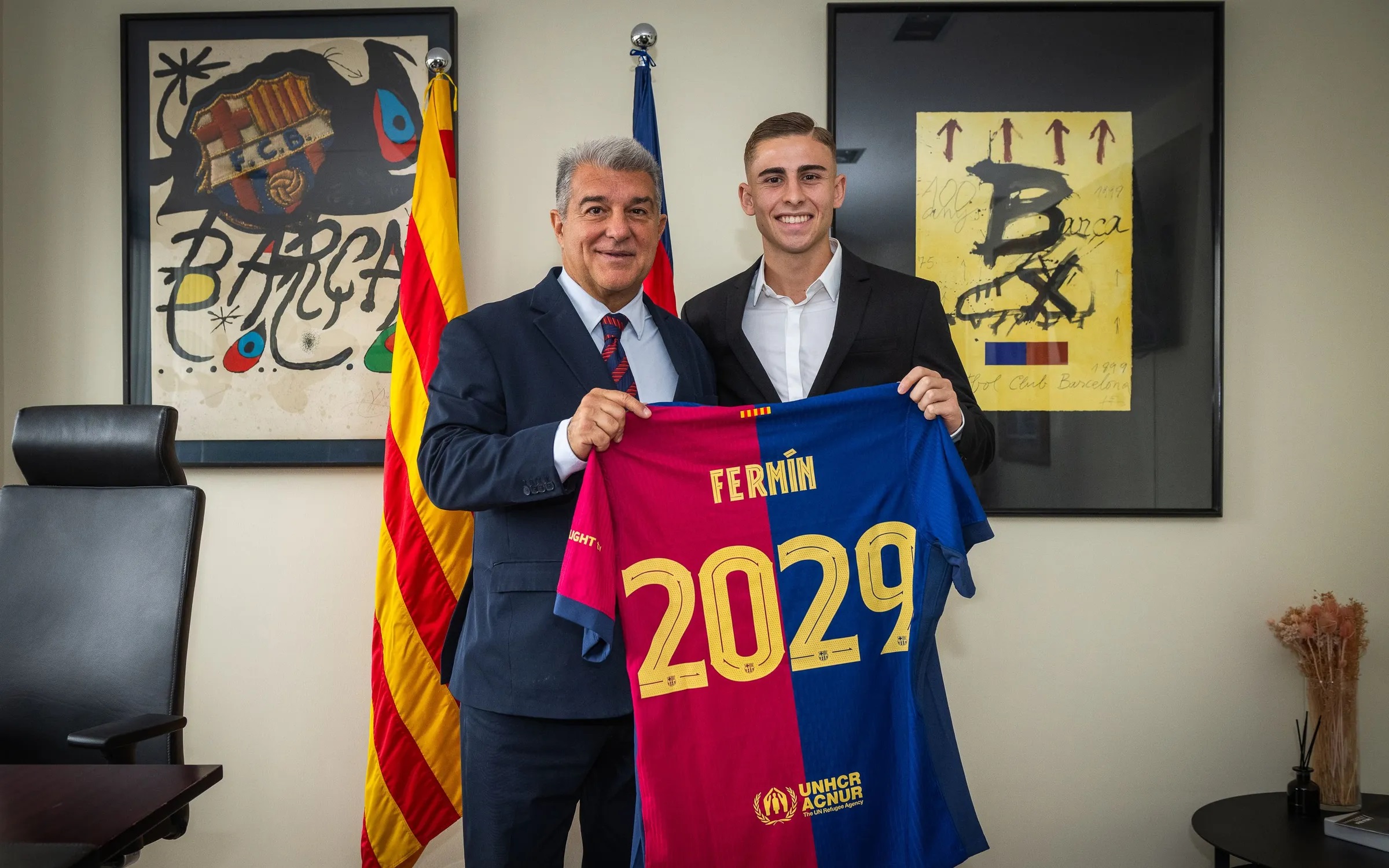 El FC Barcelona busca asegurar el futuro de Fermín López con una renovación anticipada