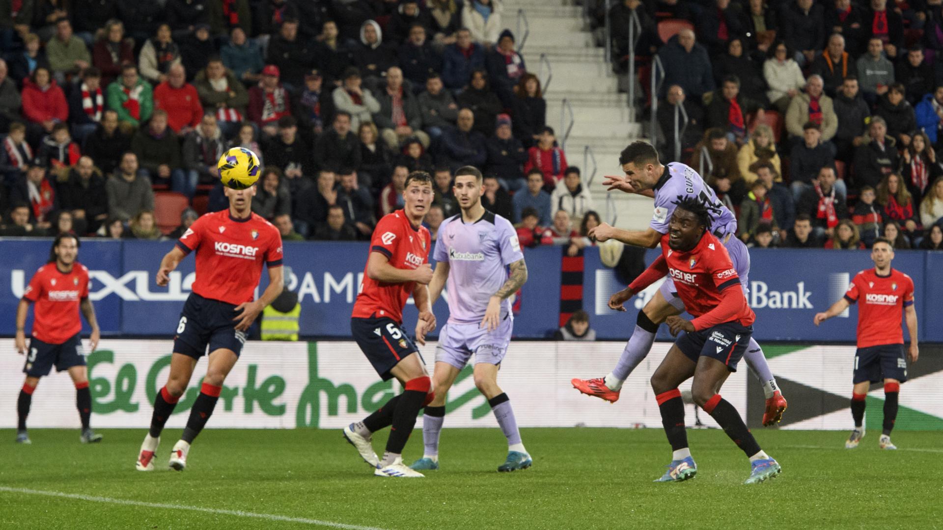 El Athletic trata de asaltar el fortín de Osasuna