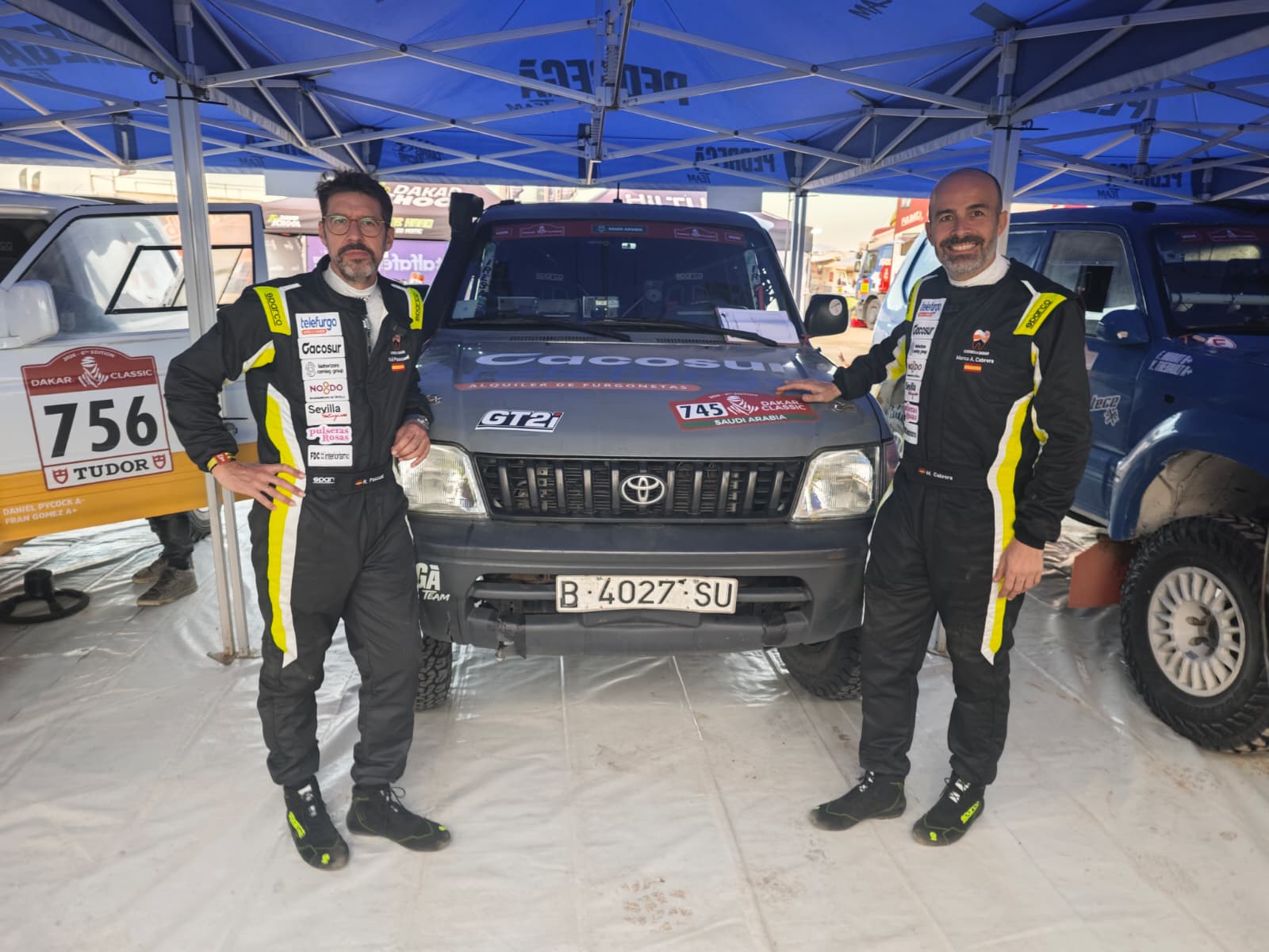 La Magia del Dakar: Raúl Pascual y Marco Antonio Cabrera, Una Dupla Inusual entre Rivales del Fútbol