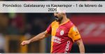 Pronóstico: Galatasaray vs Kayserispor &