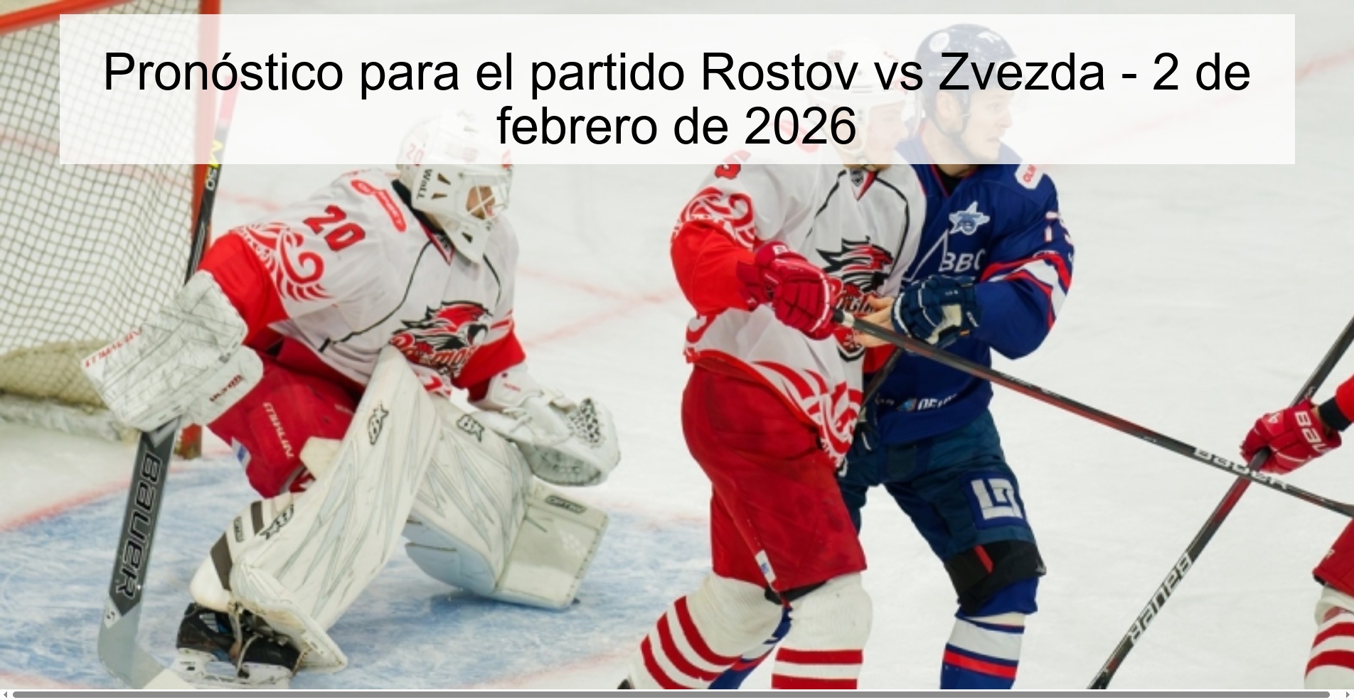 Pronóstico para el partido Rostov vs Zvezda – 2 de febrero de 2026