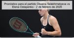 Pronóstico para el partido Oksana Selekh