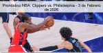 Pronóstico NBA: Clippers vs. Philadelphi