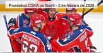 Pronóstico CSKA vs Sochi – 3 de fe