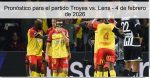Pronóstico para el partido Troyes vs. Le