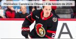 Pronóstico: Carolina vs Ottawa – 4
