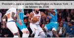 Pronóstico para el partido Washington vs
