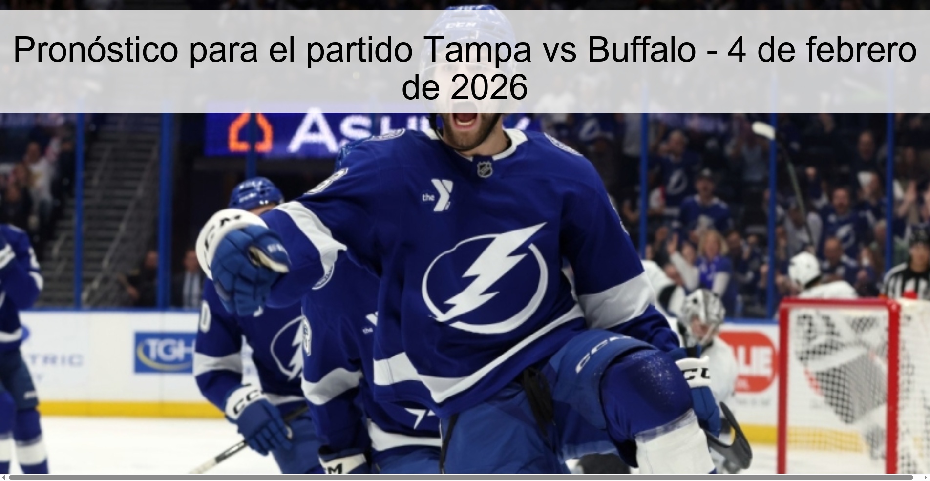Pronóstico para el partido Tampa vs Buffalo – 4 de febrero de 2026