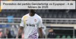 Pronóstico del partido Genclerbirligi vs
