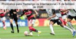 Pronóstico para Flamengo vs Internaciona
