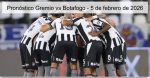 Pronóstico Gremio vs Botafogo – 5 