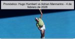 Pronóstico: Hugo Humbert vs Adrian Manna