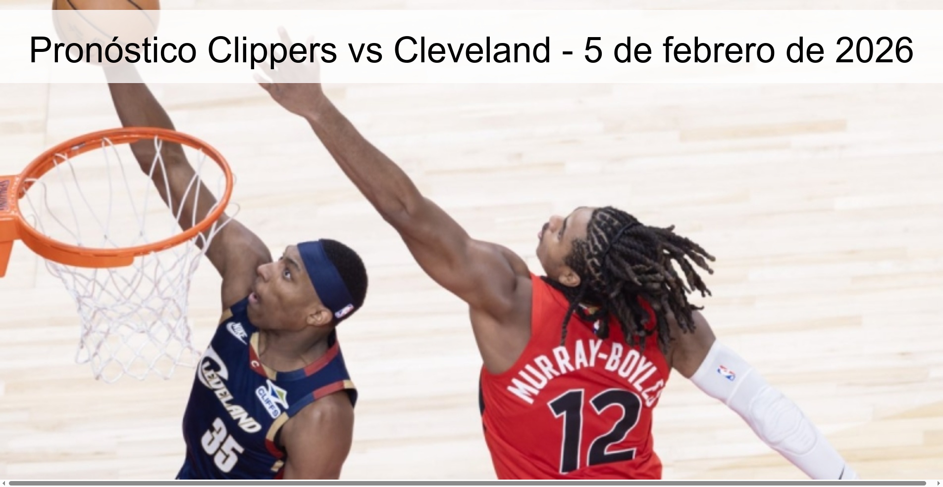 Pronóstico Clippers vs Cleveland – 5 de febrero de 2026