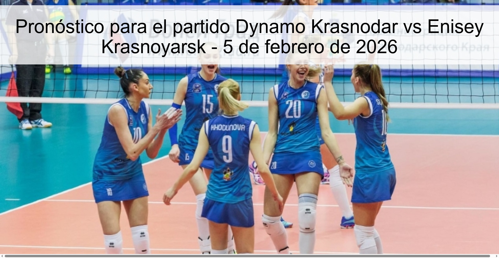 Pronóstico para el partido Dynamo Krasnodar vs Enisey Krasnoyarsk – 5 de febrero de 2026