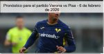 Pronóstico para el partido Verona vs Pis