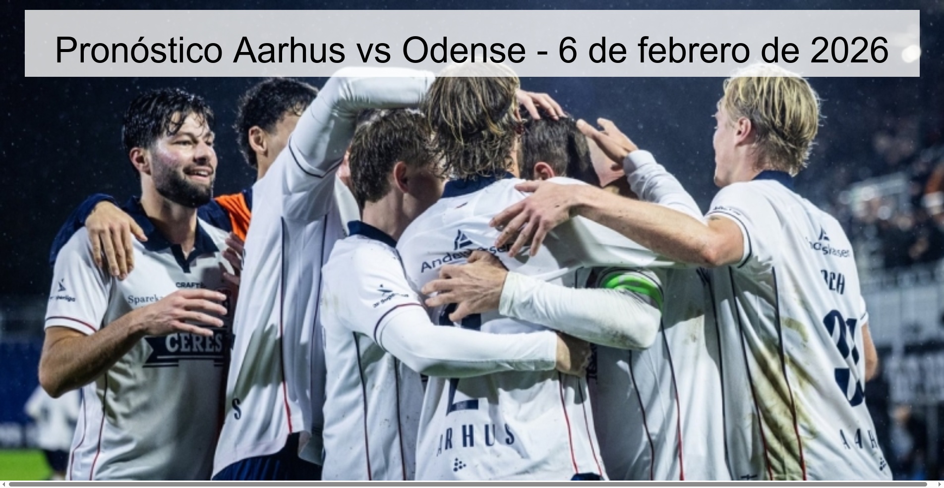 Pronóstico Aarhus vs Odense – 6 de febrero de 2026