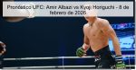Pronóstico UFC: Amir Albazi vs Kyoji Hor