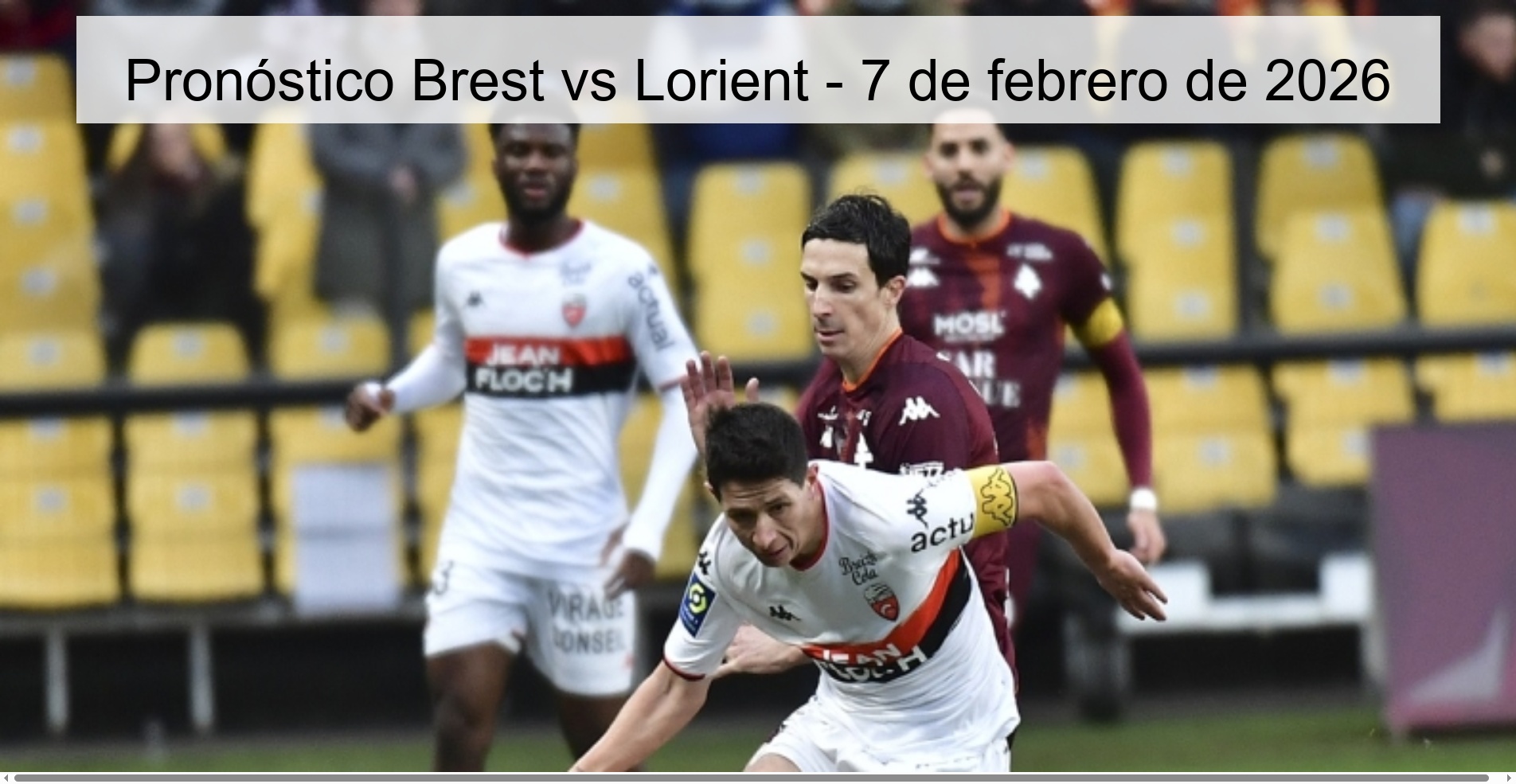 Pronóstico Brest vs Lorient – 7 de febrero de 2026