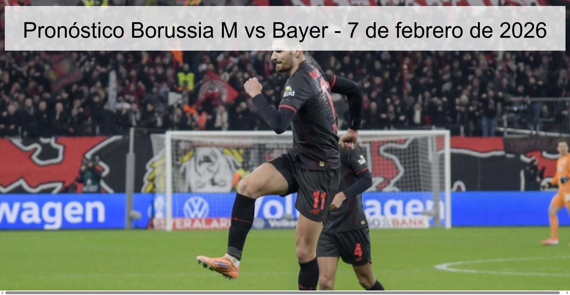 Pronóstico Borussia M vs Bayer – 7 de febrero de 2026