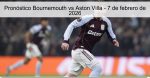 Pronóstico Bournemouth vs Aston Villa &#