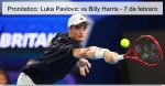 Pronóstico: Luka Pavlovic vs Billy Harri