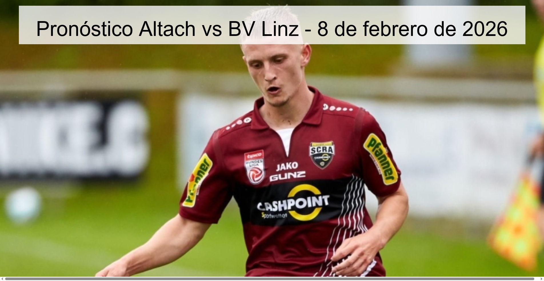 Pronóstico Altach vs BV Linz – 8 de febrero de 2026