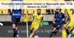 Pronóstico para Adelaide United vs Newca