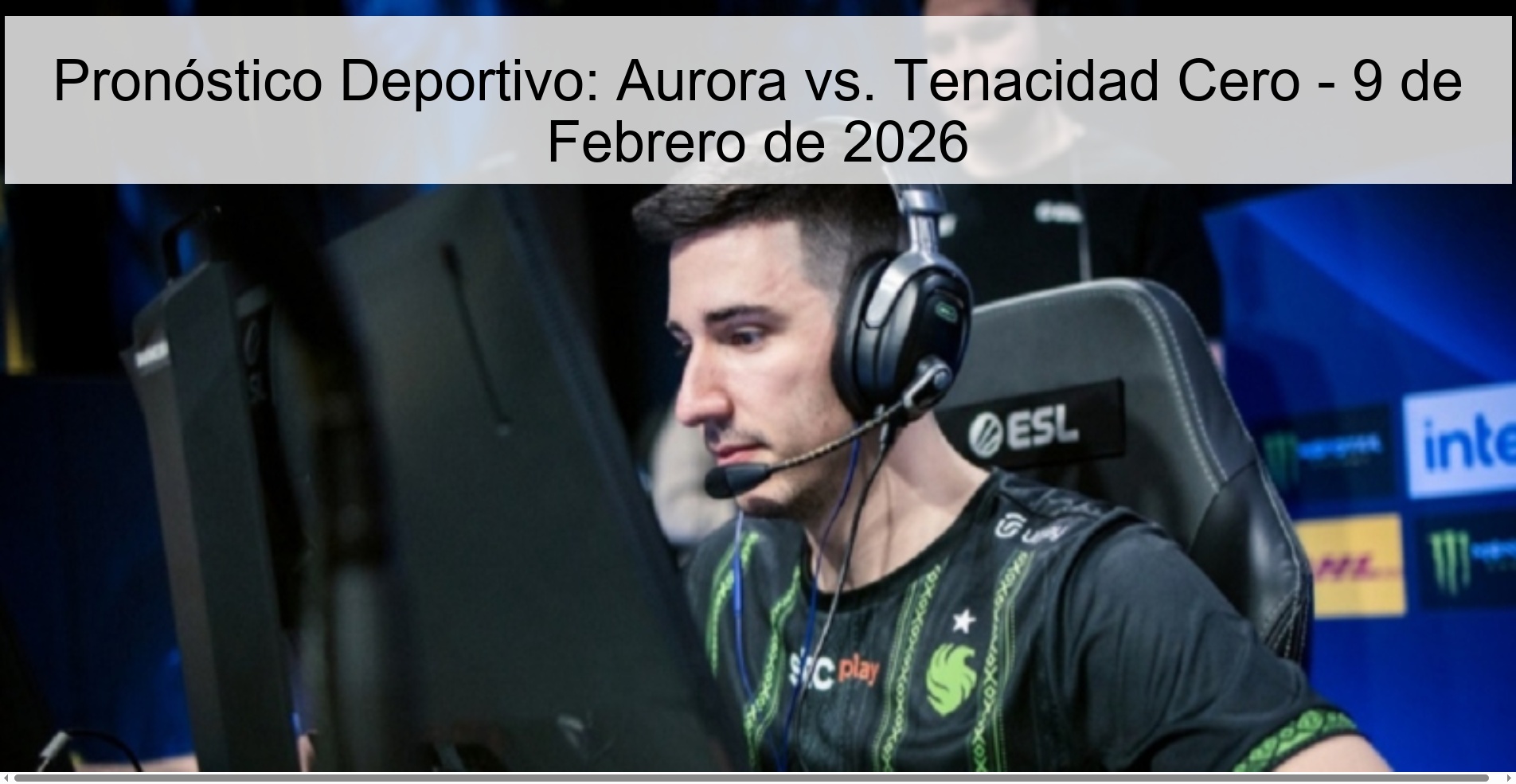 Pronóstico Deportivo: Aurora vs. Tenacidad Cero – 9 de Febrero de 2026