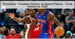 Pronóstico: Charlotte Hornets vs Detroit