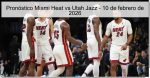 Pronóstico Miami Heat vs Utah Jazz ̵