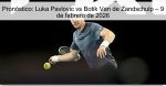 Pronóstico: Luka Pavlovic vs Botik Van d