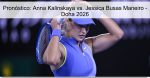 Pronóstico: Anna Kalinskaya vs. Jessica 