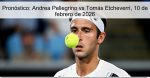 Pronóstico: Andrea Pellegrino vs Tomás E