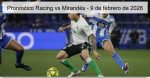 Pronóstico Racing vs Mirandés – 9 