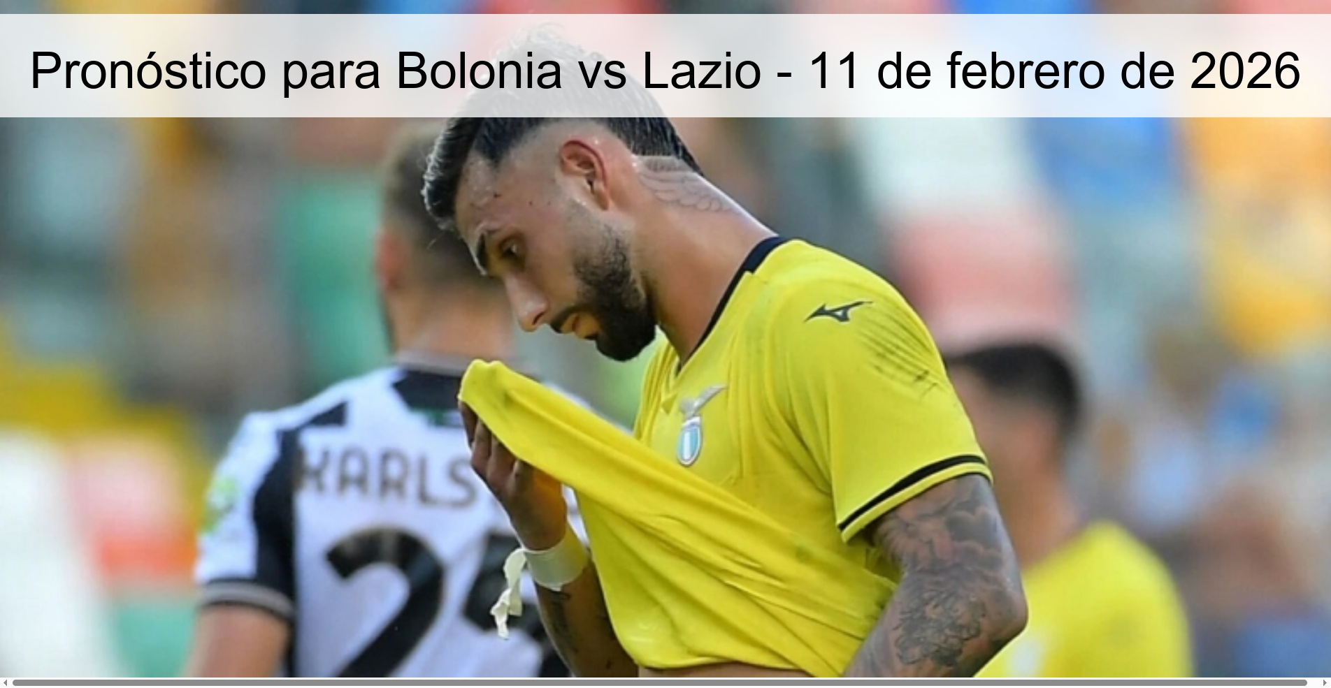 Pronóstico para Bolonia vs Lazio – 11 de febrero de 2026