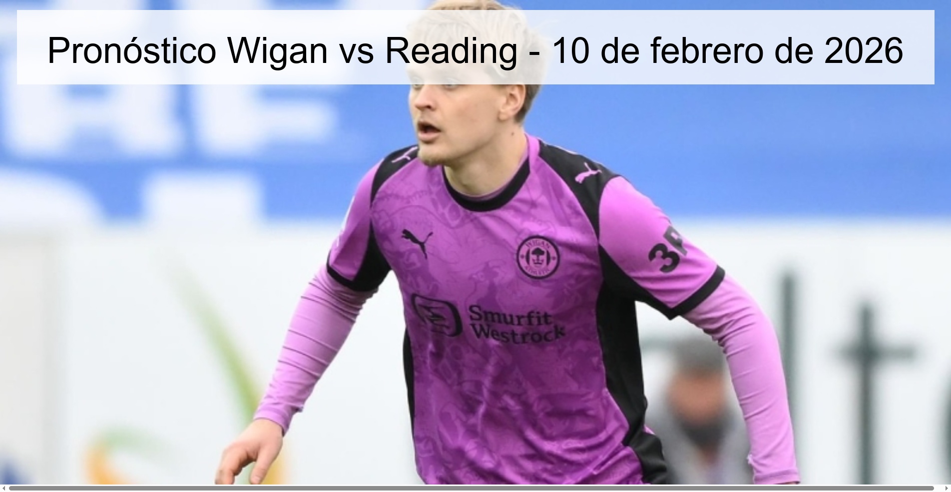 Pronóstico Wigan vs Reading – 10 de febrero de 2026