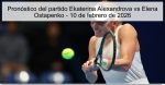 Pronóstico del partido Ekaterina Alexand