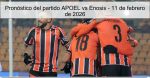 Pronóstico del partido APOEL vs Enosis &