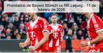 Pronóstico de Bayern Múnich vs RB Leipzi