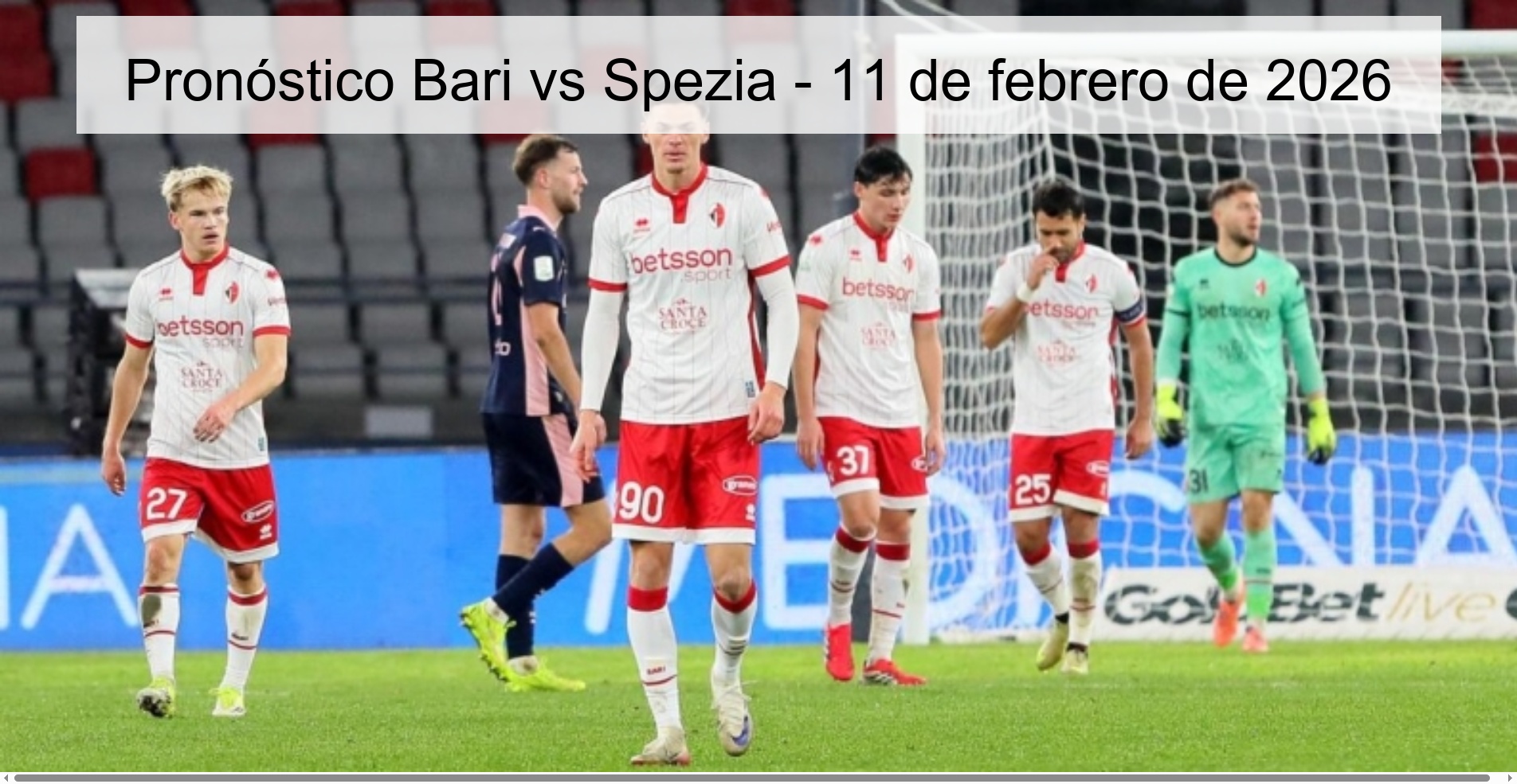 Pronóstico Bari vs Spezia – 11 de febrero de 2026