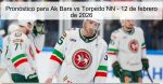 Pronóstico para Ak Bars vs Torpedo NN &#